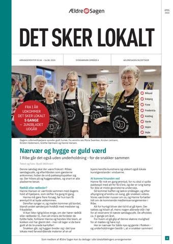 ldre sagen aabenraa|Ældre Sagen DET SKER omr. 5 Syddanmark